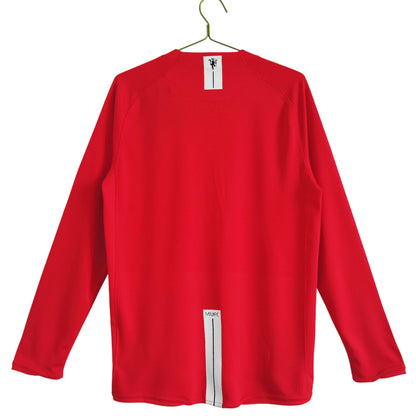 Manchester United F.C. 2007/08 Home Long Sleeve Jersey