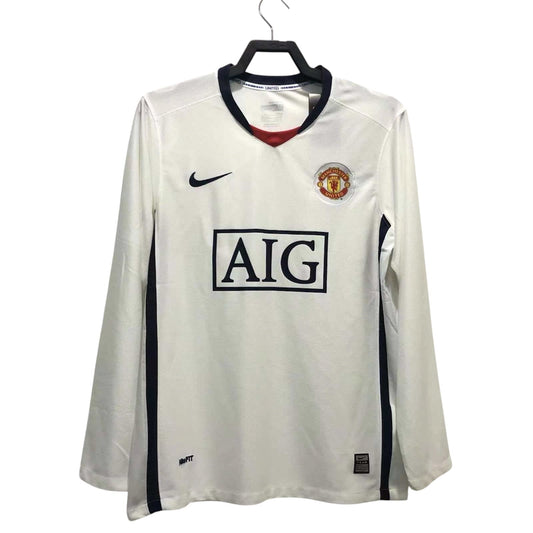 Manchester United F.C. 2008/09 Away Long Sleeve Jersey